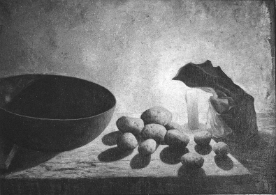 Willy Wolff, Stilleben - Kartoffeln